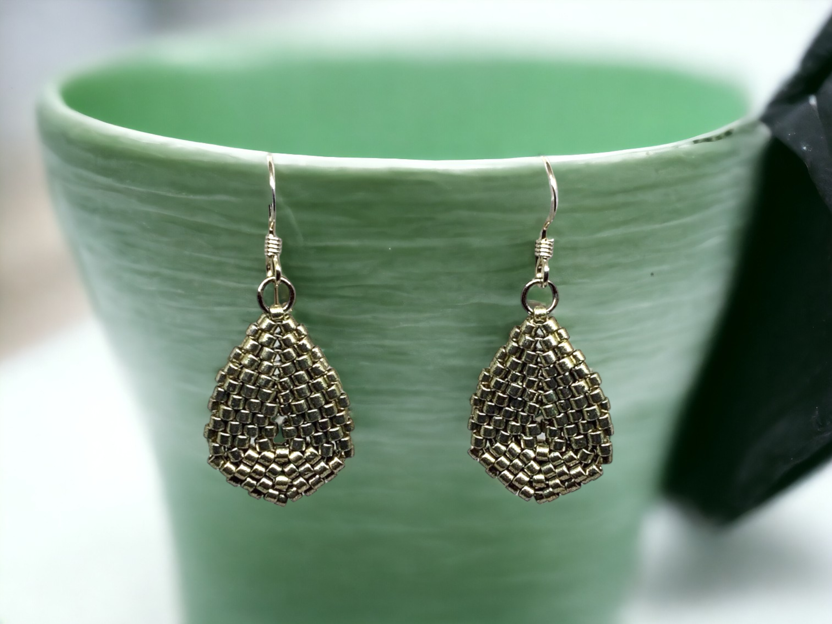 Beaded Drop Earrings