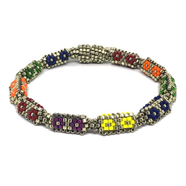 Beaded Buds Tennis Bracelet
