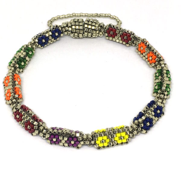 Beaded Buds Tennis Bracelet